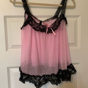 Net Baby Doll set NWOT